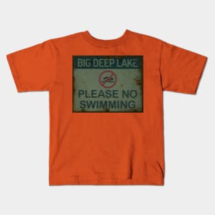 Big Deep Lake Kids T-Shirt